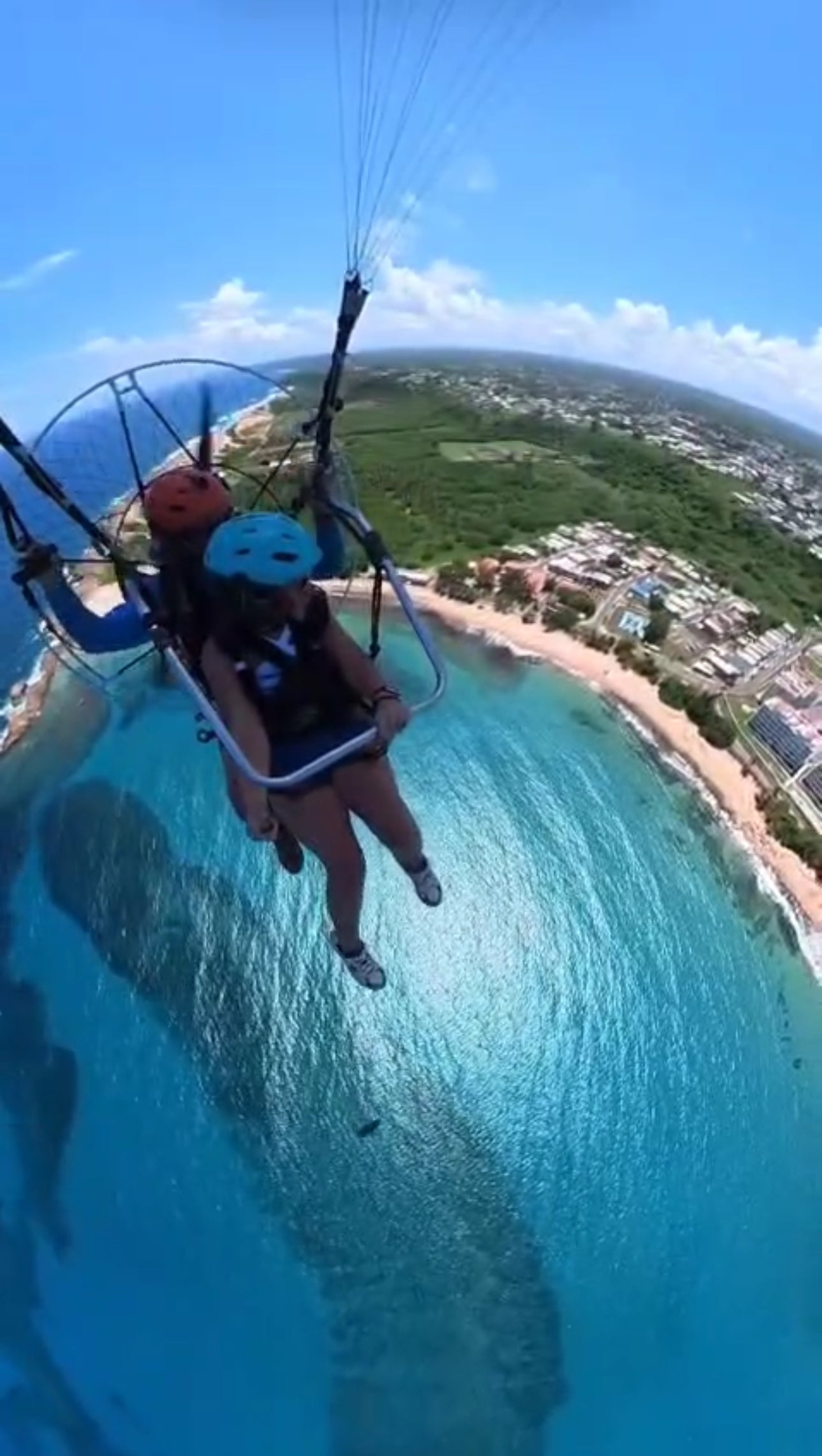 Paramotor Flight + Transportation from San Juan to Isabela