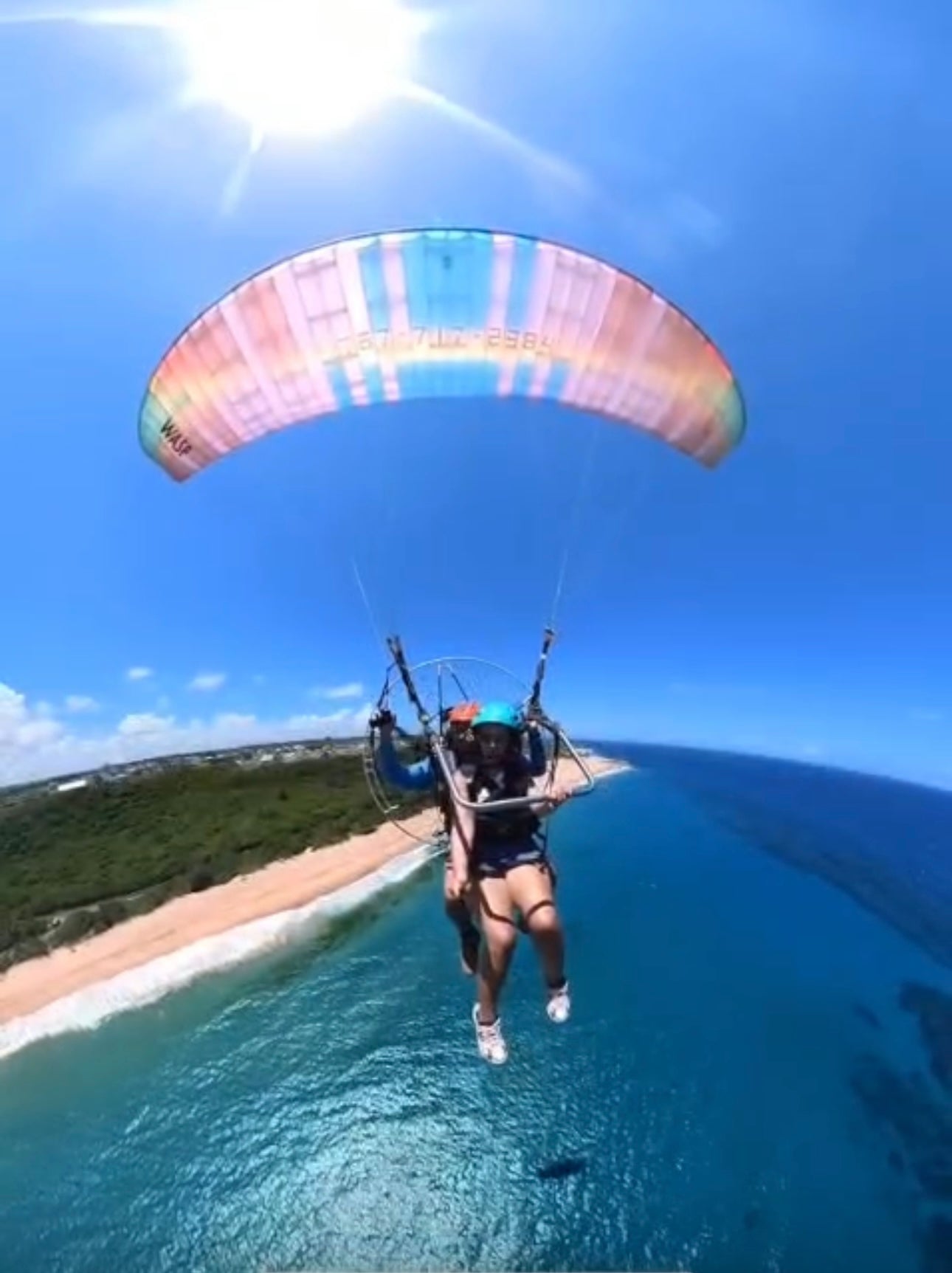 Paramotor Flight + Transportation from San Juan to Isabela