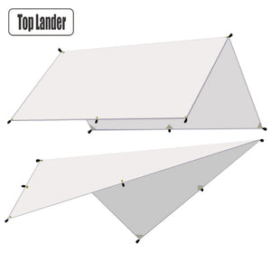 Waterproof Tarp Tent Shade Ultralight Garden Canopy  (3x5m, 3x4m,  3x3m)